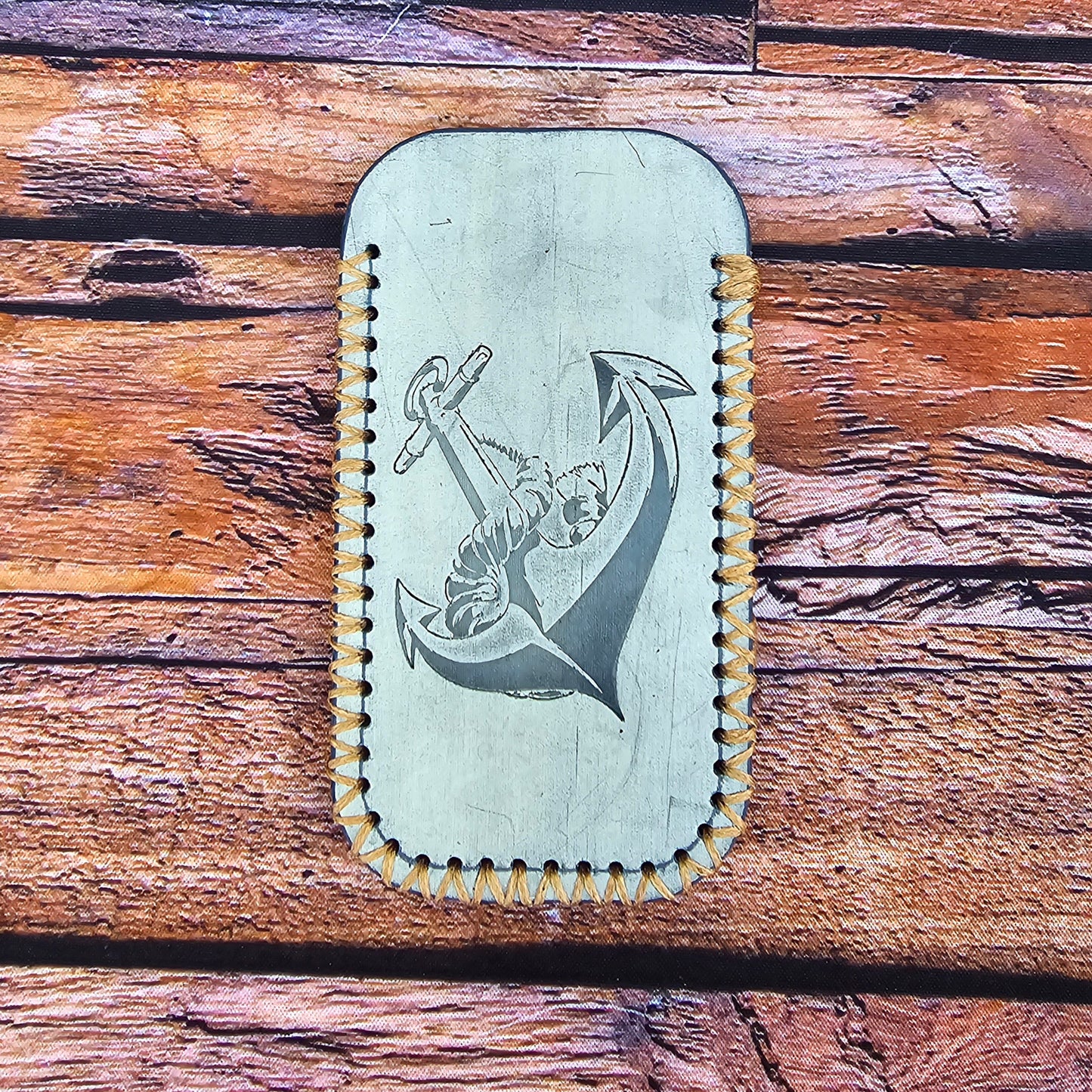 Premium Leather Slip "Waxy Sailor" V1 (LG) Italian Phantom Leather