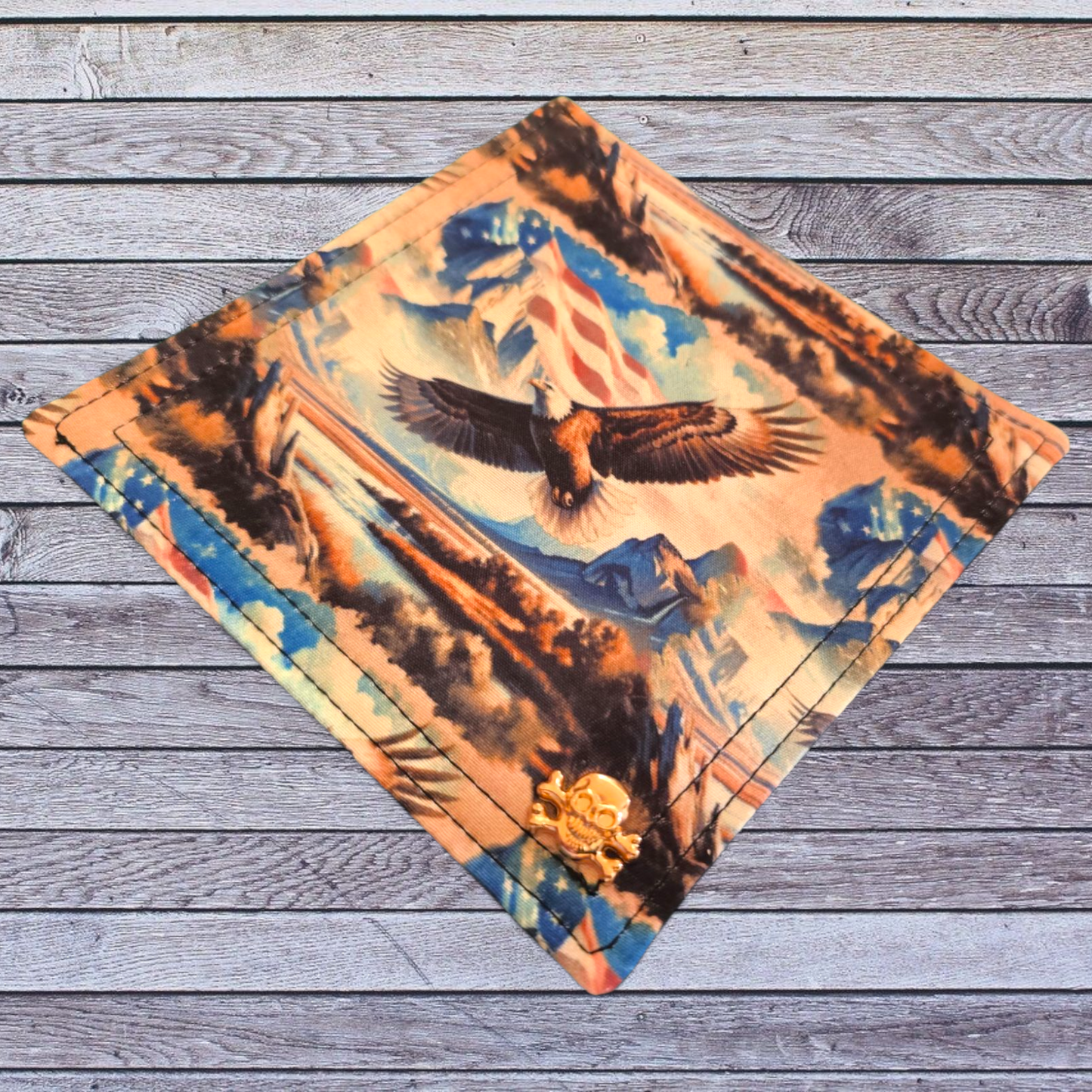 USA Patriotic Hank "American Flying Eagle" 5.00"x5.00"