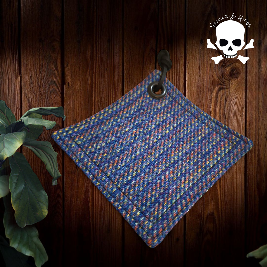 Luxury EDC Pocket Hank "Carnedd Dafydd" 5.00"x5.00" British Tweed