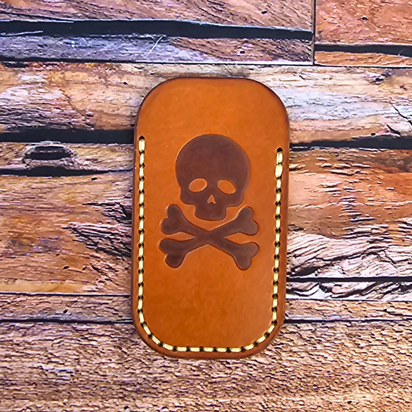 Premium Leather Slip "The Original Jolly Rogers" (SM) - Italian Margotta Leather
