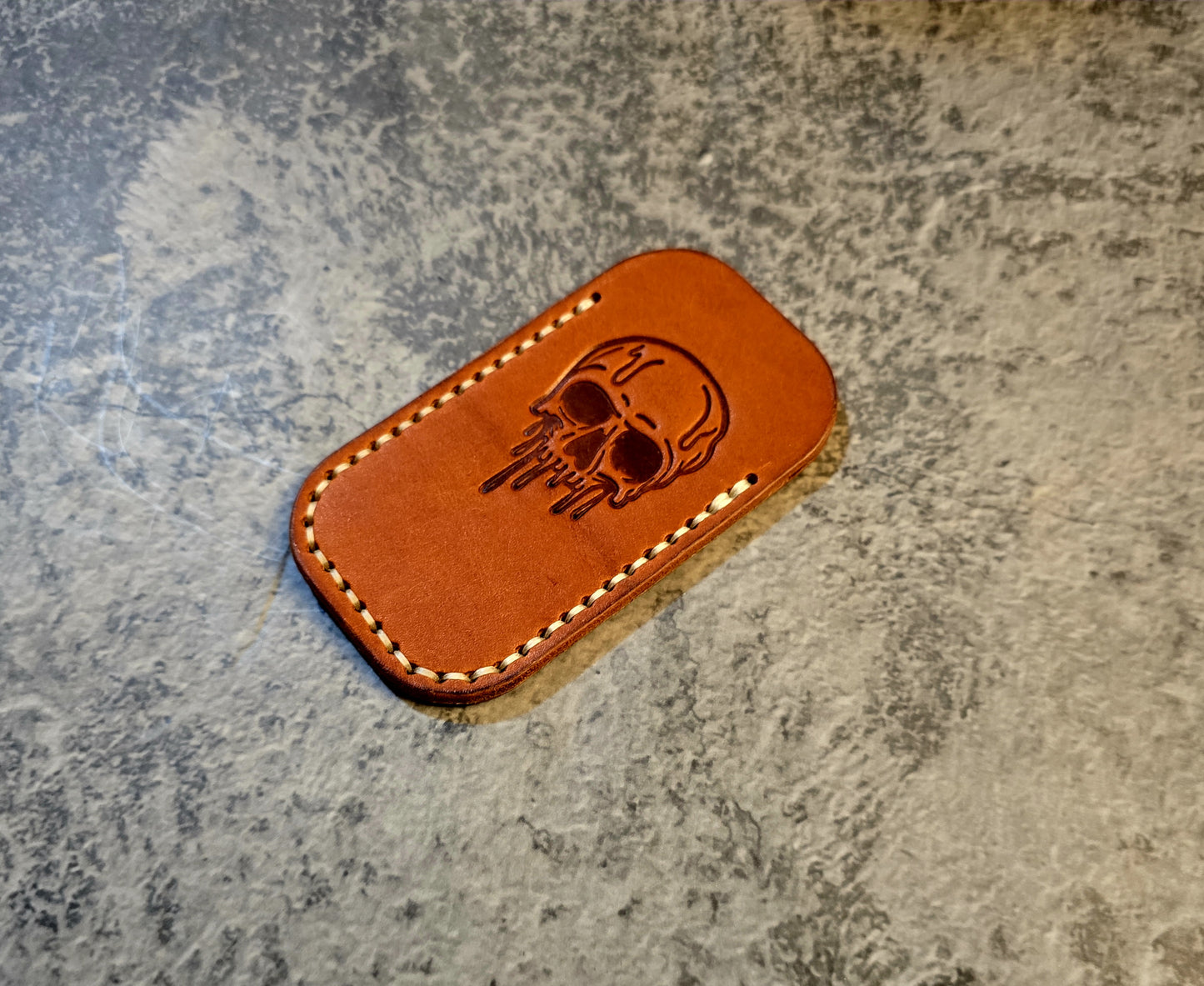 Zombie Skull Pocket Slip V1 Tan (SM)