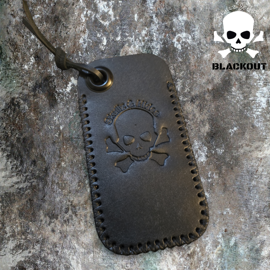 Skullz & Hides Blackout XL Knife Slip - Pueblo Leather