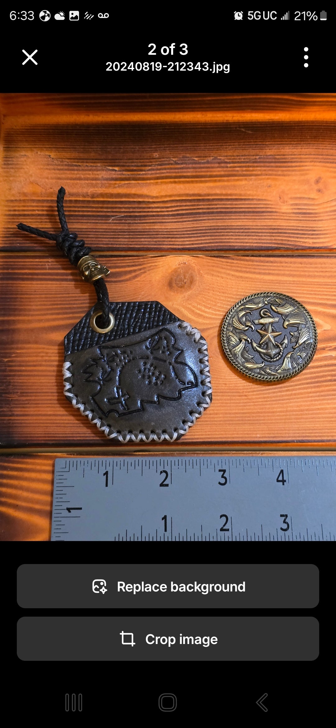 Pirate's Map Coin Slip V1 Grey & Black (LG)