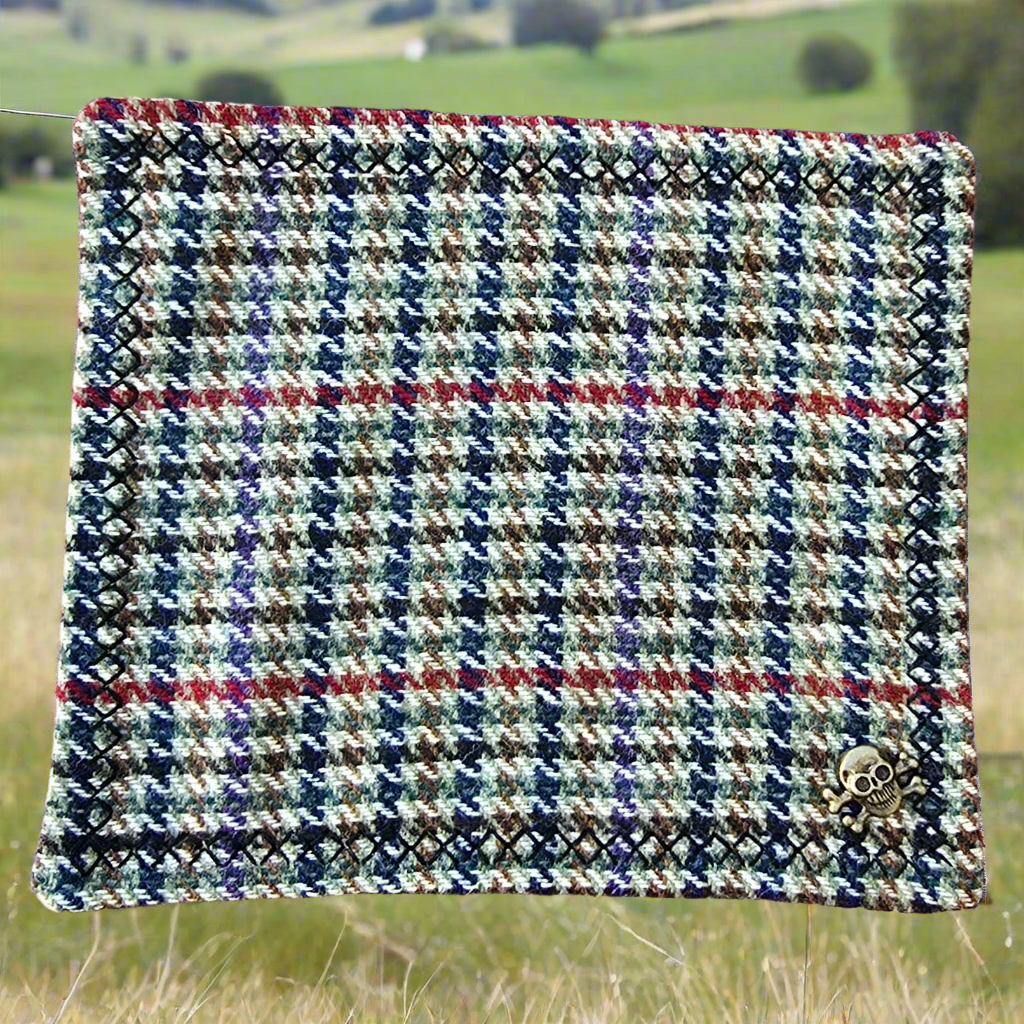 Luxuriöser britischer Tweed-Stoff "The Watford" 5,25"x6,00"