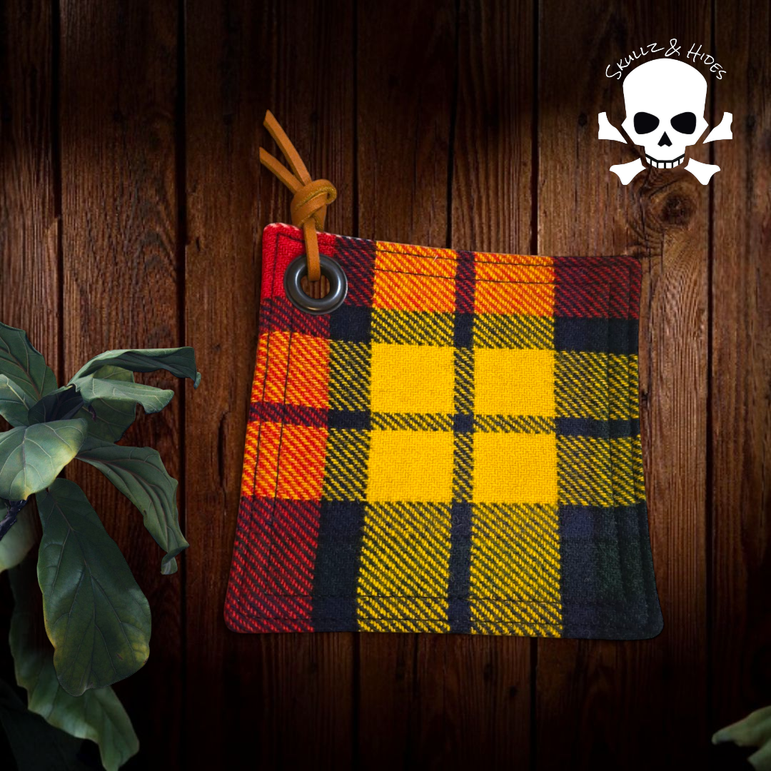 Luxury EDC Pocket Hank "Yewbarrow" 5.00"x5.00" British Tweed