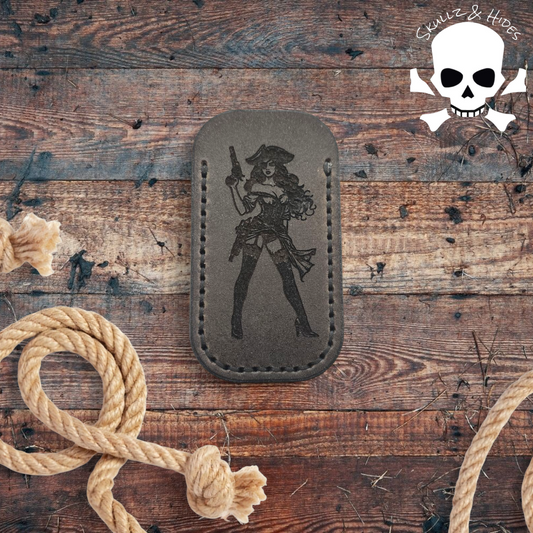 Premium Leather Slip "Anne Bonny" (SM) - Italian Pueblo Leather