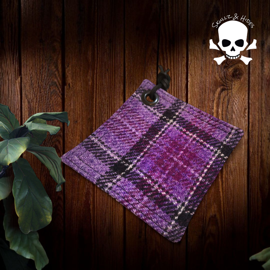 Luxury EDC Pocket Hank "Bidean nam Bian" 5.00"x5.00" British Tweed