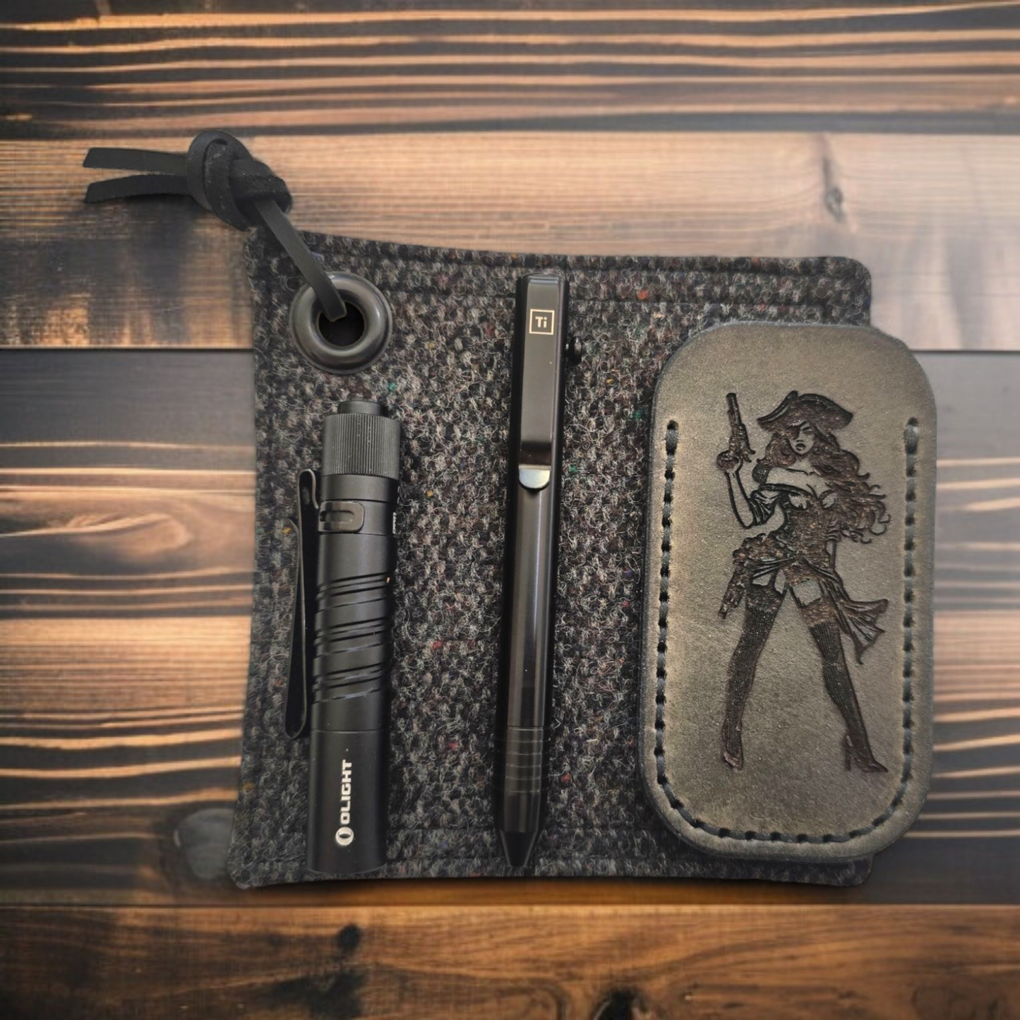 Premium Leather Slip "Anne Bonny" (SM) - Italian Pueblo Leather
