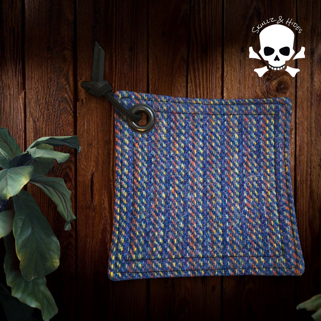 Luxury EDC Pocket Hank "Carnedd Dafydd" 5.00"x5.00" British Tweed